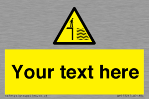 Custom Deep Water Sign